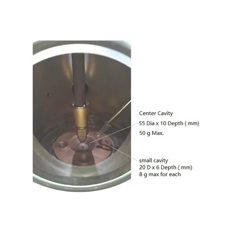 Single Crystal Growth Furnace with Four Electrodes Arc Melting up to 3000c