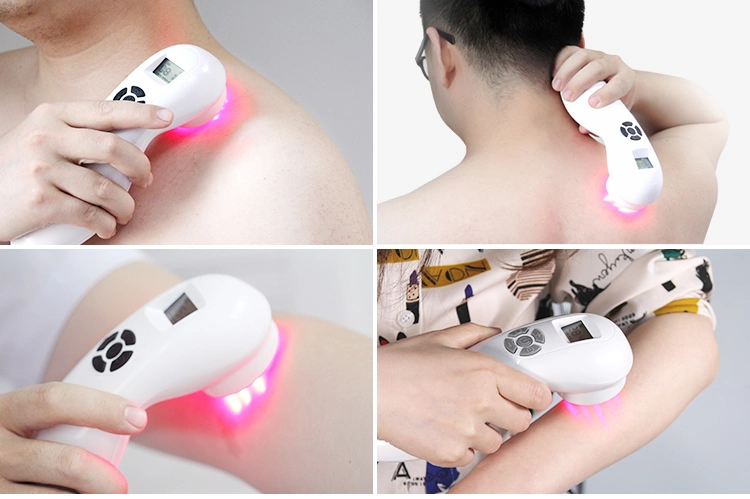 Home Use 650nm 808nm Low Level Laser Therapy Device for Pain Relief