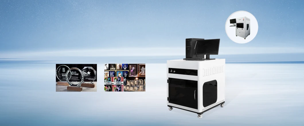 Glass 3D Crystal Inner Surface Laser Engraver Engraving Machine Price