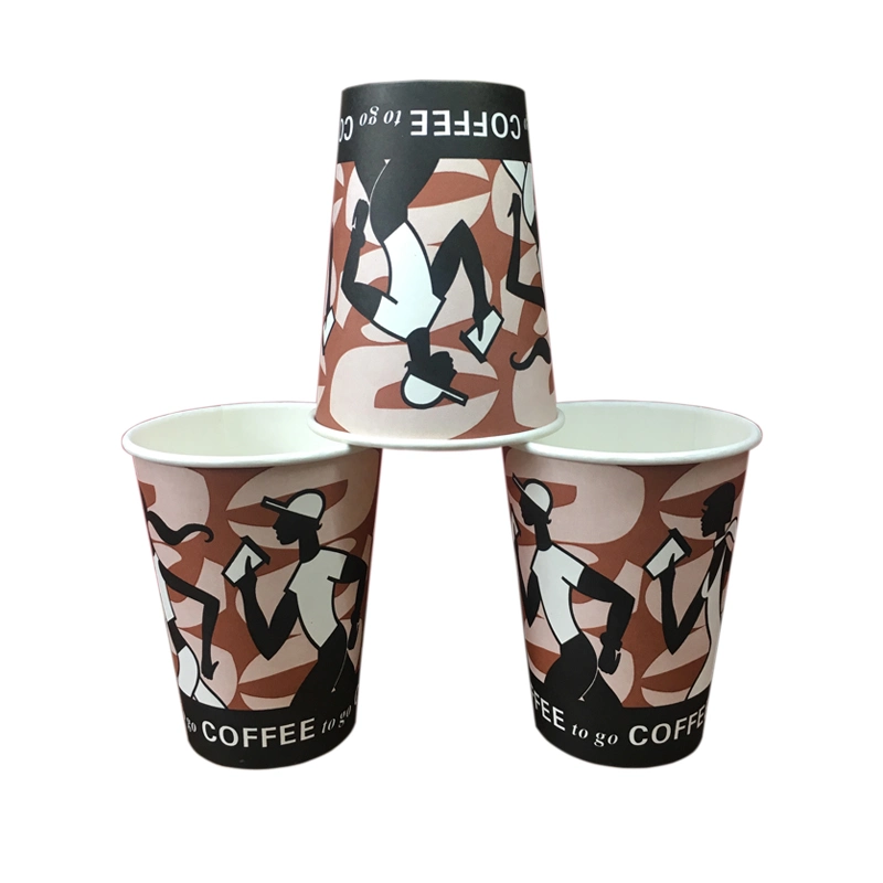 2.5-16oz Single Wall Disposable Coffee Paper Cup Hot Selling Products