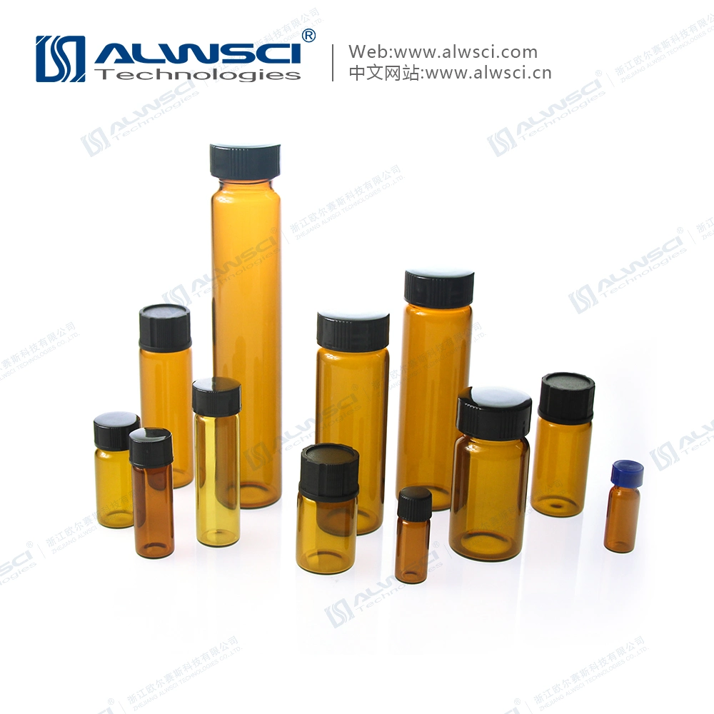 Alwsci Scintillation Vials 20 Ml Clear Glass Storage Vial