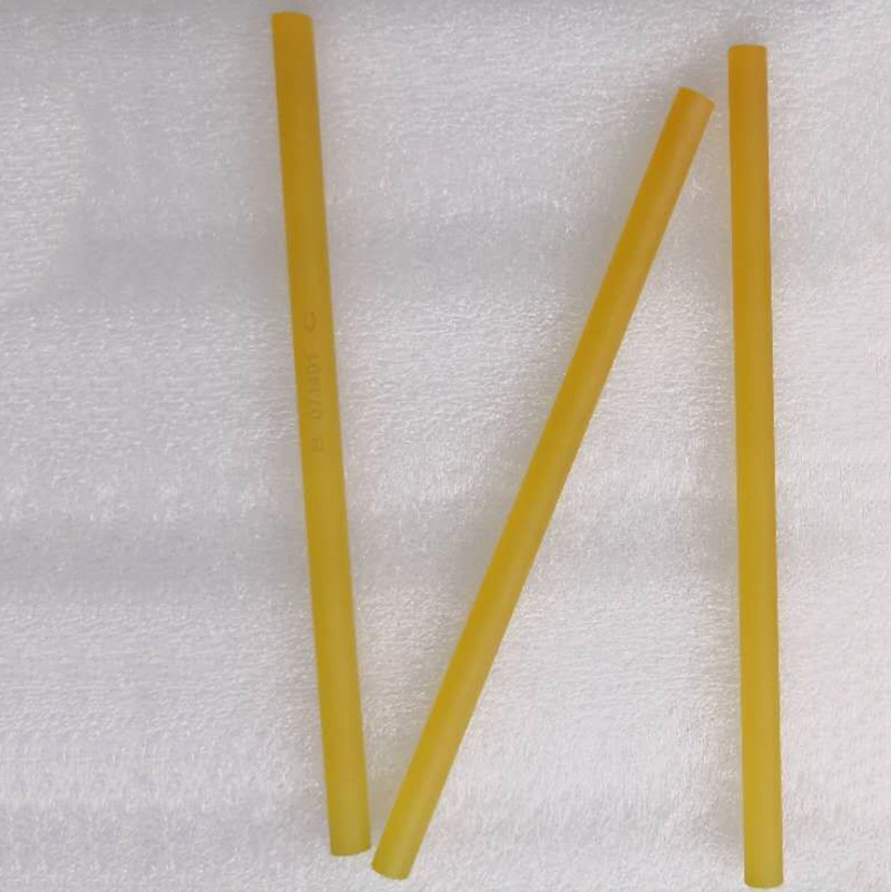 1064nm Yellow Laser Crystal YAG Rods D8mm*Length: 145mm ND: Ce: YAG Crystal for Laser Cutting Machine